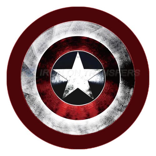Captain America Iron-on Stickers (Heat Transfers)NO.59